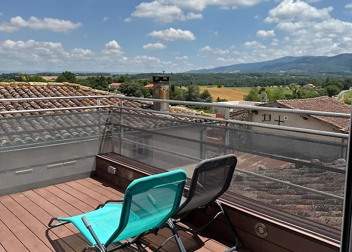 Maison De Village Avec Prive & Grande Terrasse Calme & Detente 別荘 *